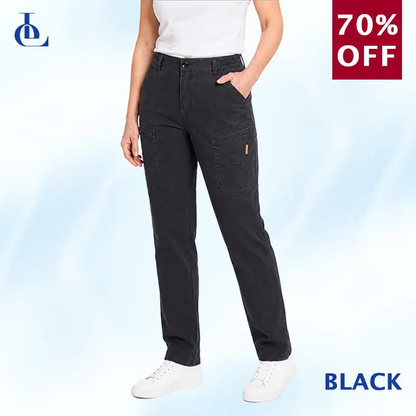 EverLite - 70% OFF – Women’s Stretch-Waist 6-Pocket Comfort Pants
