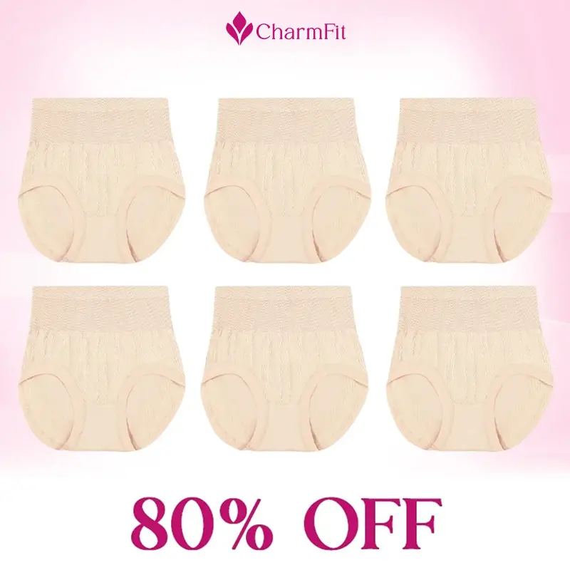 LenaCharm - CharmFit - Leakproof High-Waist Tummy-Control Butt-Lifting Panties