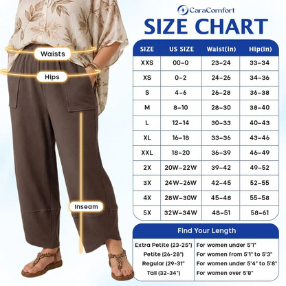 CaraComfort - Women's Ultra Stretch Soft Comfort Casual Pants