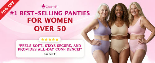 CharmFit - Leakproof High-Waist Tummy-Control Butt-Lifting Panties