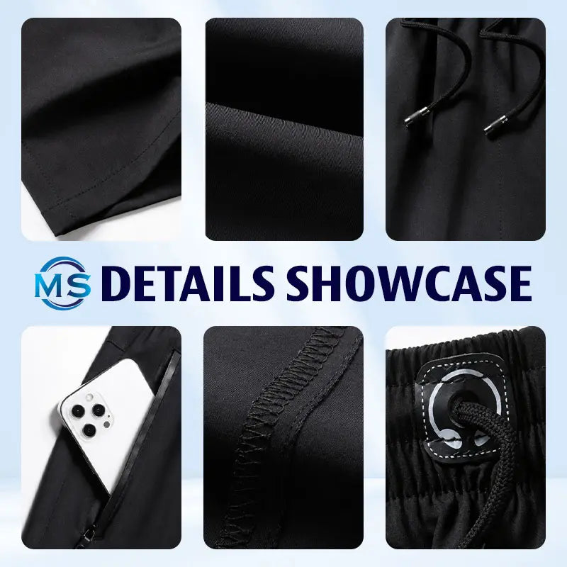 MovaStretch - Cooling Stretch Quick-Dry Capri Pants With Zipper Pockets