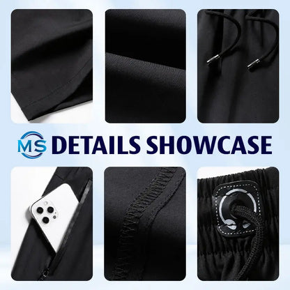 MovaStretch - Cooling Stretch Quick-Dry Capri Pants With Zipper Pockets