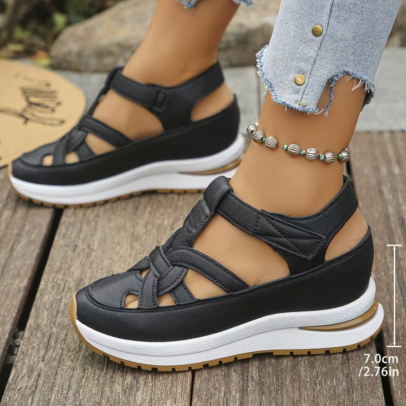 Orthopedic Platform Sandals – Walk Pain-Free & Look Taller Instantly