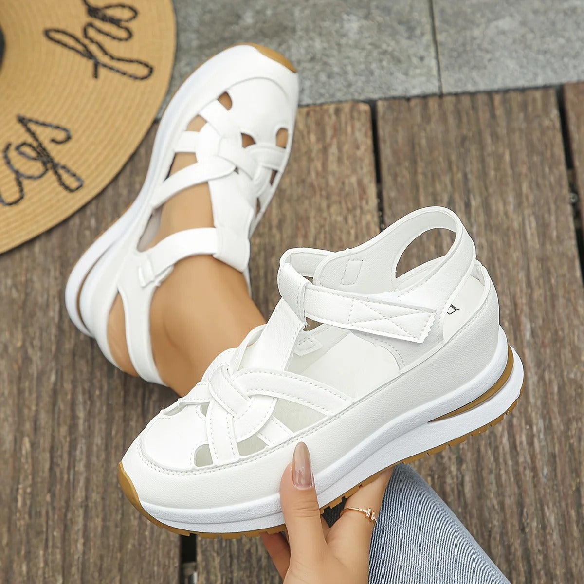 Orthopedic Platform Sandals – Walk Pain-Free & Look Taller Instantly