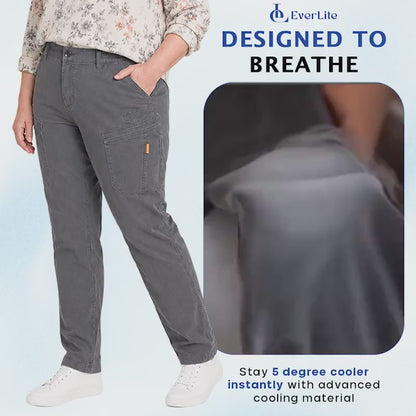 EverLite - 70% OFF – Women’s Stretch-Waist 6-Pocket Comfort Pants