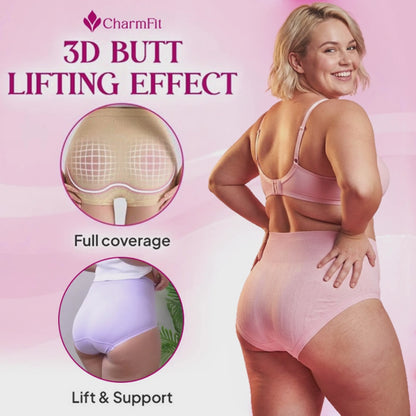 LenaCharm - CharmFit - Leakproof High-Waist Tummy-Control Butt-Lifting Panties