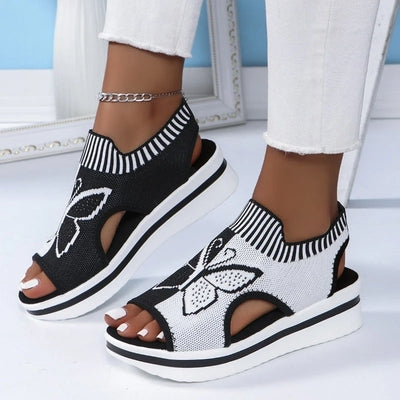 🌸LAST DAY SPECIAL PRICE!!🌸Women's Casual Peep-Toe Platform Beach Sandals
