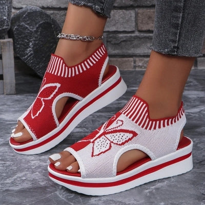 🌸LAST DAY SPECIAL PRICE!!🌸Women's Casual Peep-Toe Platform Beach Sandals